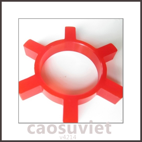 Giảm chấn 6 cánh vuông/ Đệm polyurethane/ Sản phẩm PU